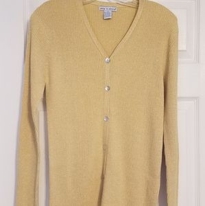 Gold sweater